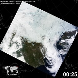 Level 1B Image at: 0025 UTC