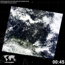 Level 1B Image at: 0045 UTC