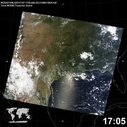 Level 1B Image at: 1705 UTC