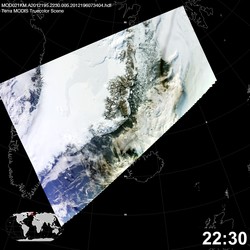 Level 1B Image at: 2230 UTC