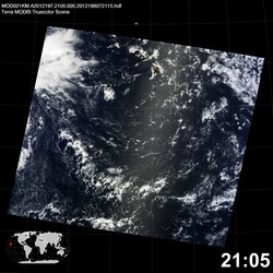 Level 1B Image at: 2105 UTC