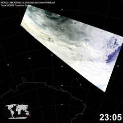 Level 1B Image at: 2305 UTC