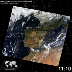 Level 1B Image at: 1110 UTC