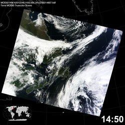 Level 1B Image at: 1450 UTC