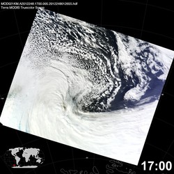 Level 1B Image at: 1700 UTC