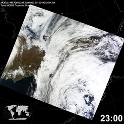 Level 1B Image at: 2300 UTC