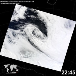 Level 1B Image at: 2245 UTC