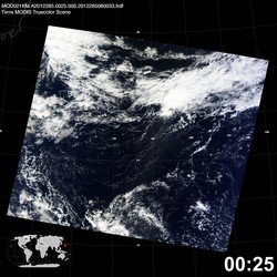 Level 1B Image at: 0025 UTC