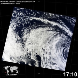 Level 1B Image at: 1710 UTC