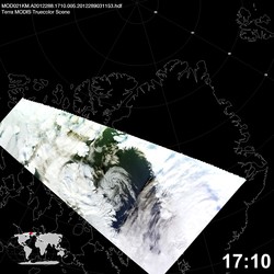 Level 1B Image at: 1710 UTC