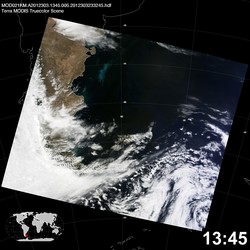 Level 1B Image at: 1345 UTC