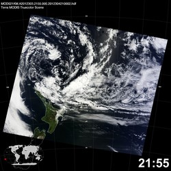 Level 1B Image at: 2155 UTC