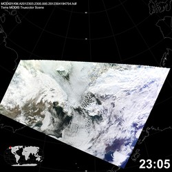 Level 1B Image at: 2305 UTC