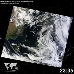 Level 1B Image at: 2335 UTC