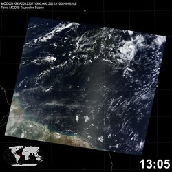 Level 1B Image at: 1305 UTC