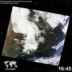 Level 1B Image at: 1645 UTC