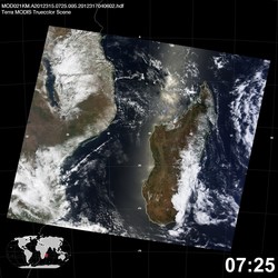 Level 1B Image at: 0725 UTC