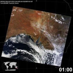 Level 1B Image at: 0100 UTC