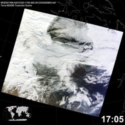 Level 1B Image at: 1705 UTC