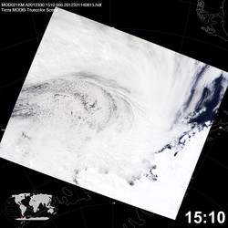 Level 1B Image at: 1510 UTC