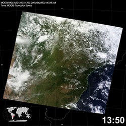 Level 1B Image at: 1350 UTC