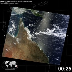 Level 1B Image at: 0025 UTC