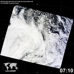 Level 1B Image at: 0710 UTC