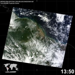 Level 1B Image at: 1350 UTC