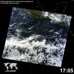 Level 1B Image at: 1705 UTC