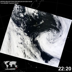 Level 1B Image at: 2220 UTC