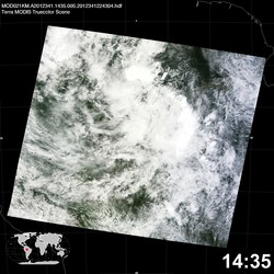 Level 1B Image at: 1435 UTC