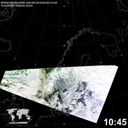 Level 1B Image at: 1045 UTC