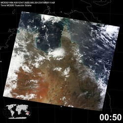 Level 1B Image at: 0050 UTC