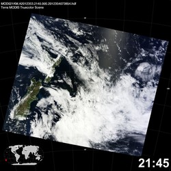 Level 1B Image at: 2145 UTC