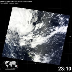 Level 1B Image at: 2310 UTC