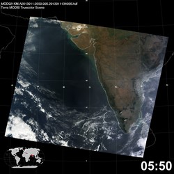 Level 1B Image at: 0550 UTC