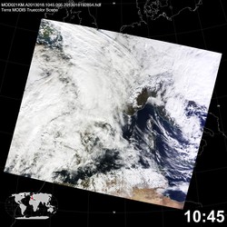 Level 1B Image at: 1045 UTC