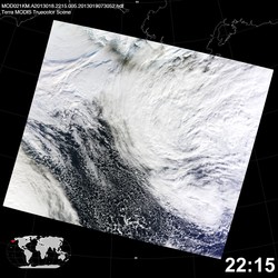 Level 1B Image at: 2215 UTC