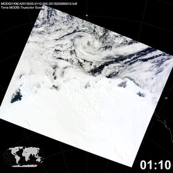 Level 1B Image at: 0110 UTC