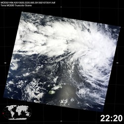 Level 1B Image at: 2220 UTC