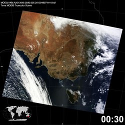 Level 1B Image at: 0030 UTC