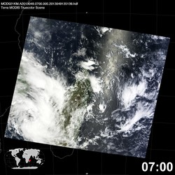 Level 1B Image at: 0700 UTC