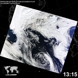 Level 1B Image at: 1315 UTC