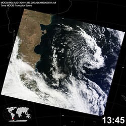 Level 1B Image at: 1345 UTC