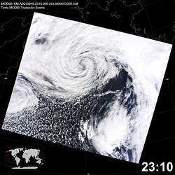 Level 1B Image at: 2310 UTC