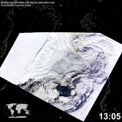 Level 1B Image at: 1305 UTC