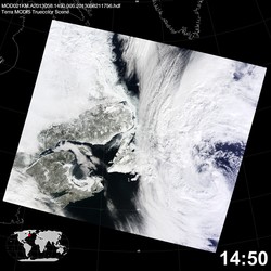 Level 1B Image at: 1450 UTC