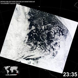 Level 1B Image at: 2335 UTC