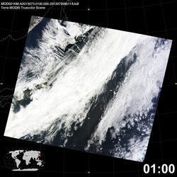 Level 1B Image at: 0100 UTC