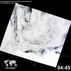 Level 1B Image at: 0445 UTC